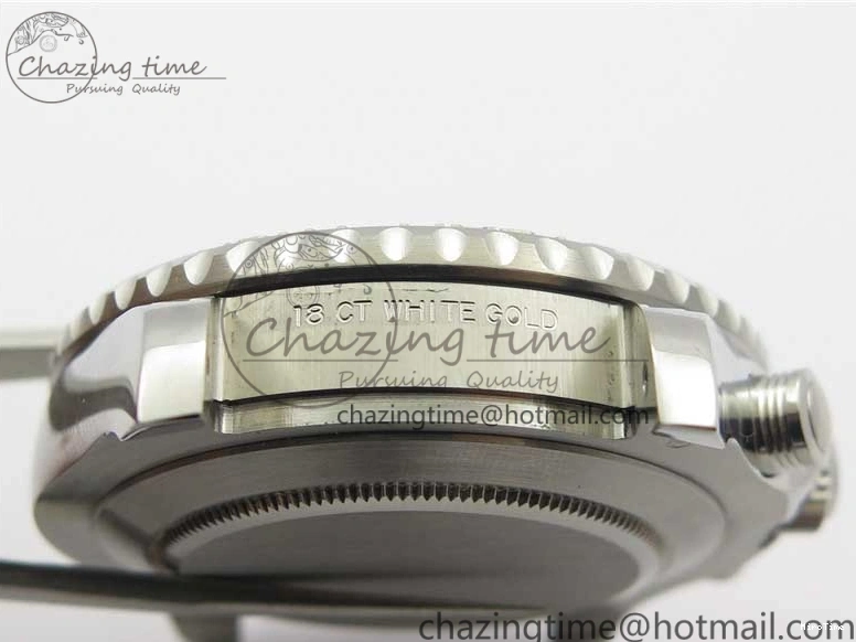 MiroTime 0126 Lightweight YachtMaster II 116689 SS JF 1:1 Best Edition White Dial Ceramic Bezel on SS Bracelet A7750 V 3184